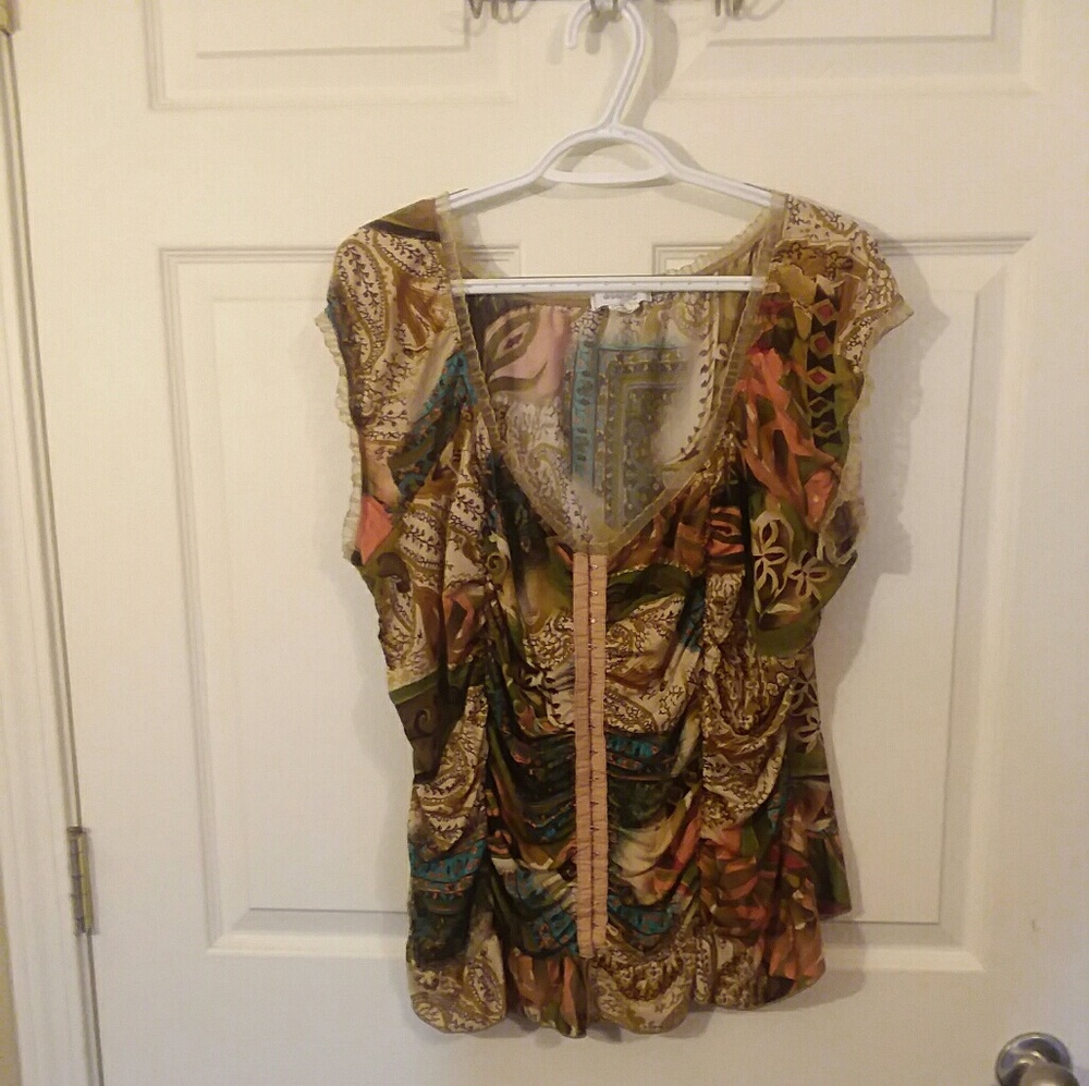 Riches Print Top